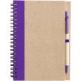 P142 Eco Wirobound Notebook with Ballpen - Full Colour