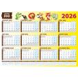 P151 A3 Wall Planner