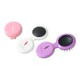 P033 Round Collapsible Hairbrush - Full Colour