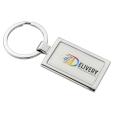 P037 Domed Metal Key Ring