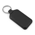 P037 Porto rPET Rectangular Key Ring - Debossed