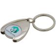 P034 Wishbone Shaped Trolley Token Key Ring