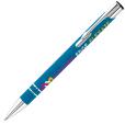 P129 Electra Soft Feel Recycled Ballpen - Full Colour