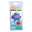 P135 Pack of 6 Half Length Colouring Pencils