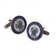 H147 Hard Enamel Cufflinks