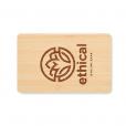 K095 RFID Anti-Skimming Card in Bamboo Case