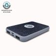 N019 rPET and Cotton 5000mAh Powerbank - Spot Colour 